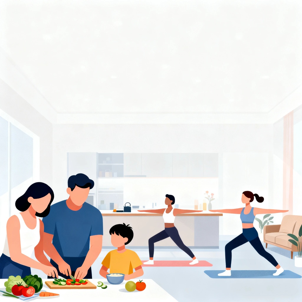Cómo fomentar hábitos saludables en la familia